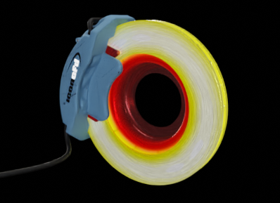 Automotive brake cooling cfd simulation diagram – ICON Automotive brake cooling cfd simulation diagram
